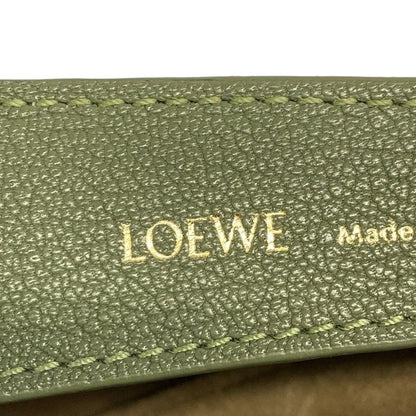 Loewe Shoulder Bag Luna Bag Green Leather