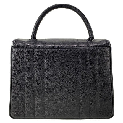 Chanel Handbag New Mademoiselle Black Decacoco Gold Hardware Flap Bag