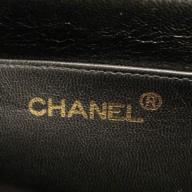 Chanel Handbag New Mademoiselle Black Decacoco Gold Hardware Flap Bag