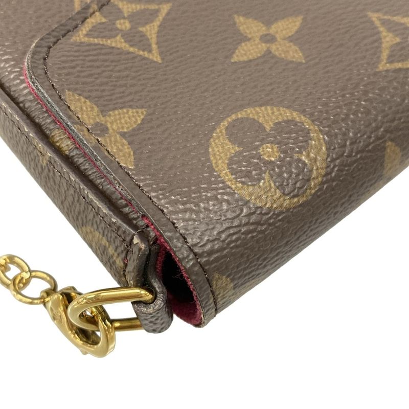 Louis Vuitton Wallet Monogram Pochette Felicie M61276 - Chain Wallet with