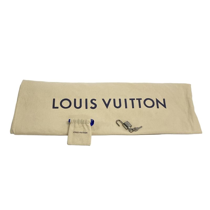 Louis Vuitton Boston Bag Monogram Eclipse in Canvas Keepall Bandouliere 55