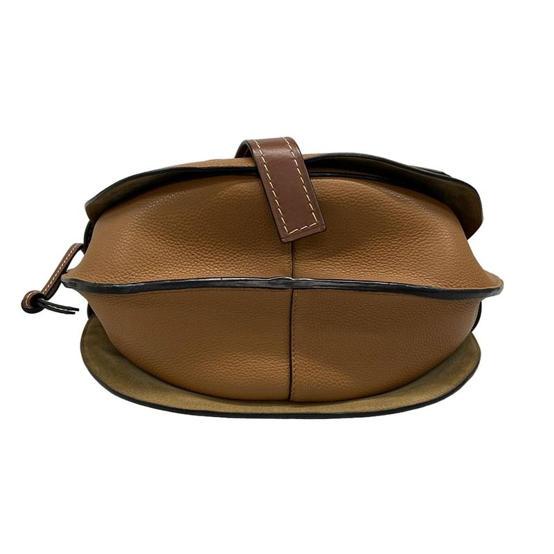 Loewe Shoulder Bag Gate Bag Large Brown×dark Brown