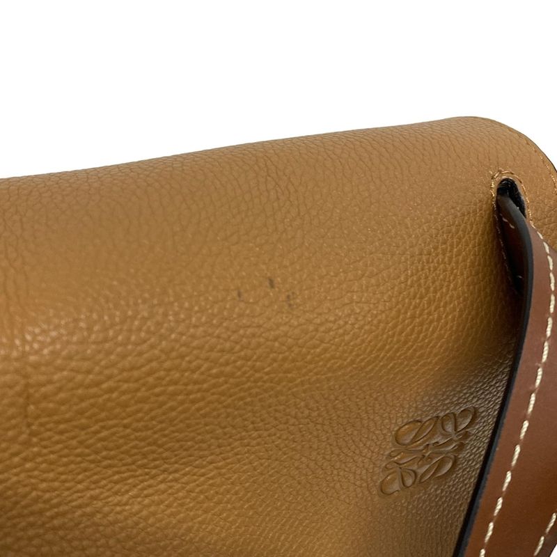 Loewe Shoulder Bag Gate Bag Large Brown×dark Brown