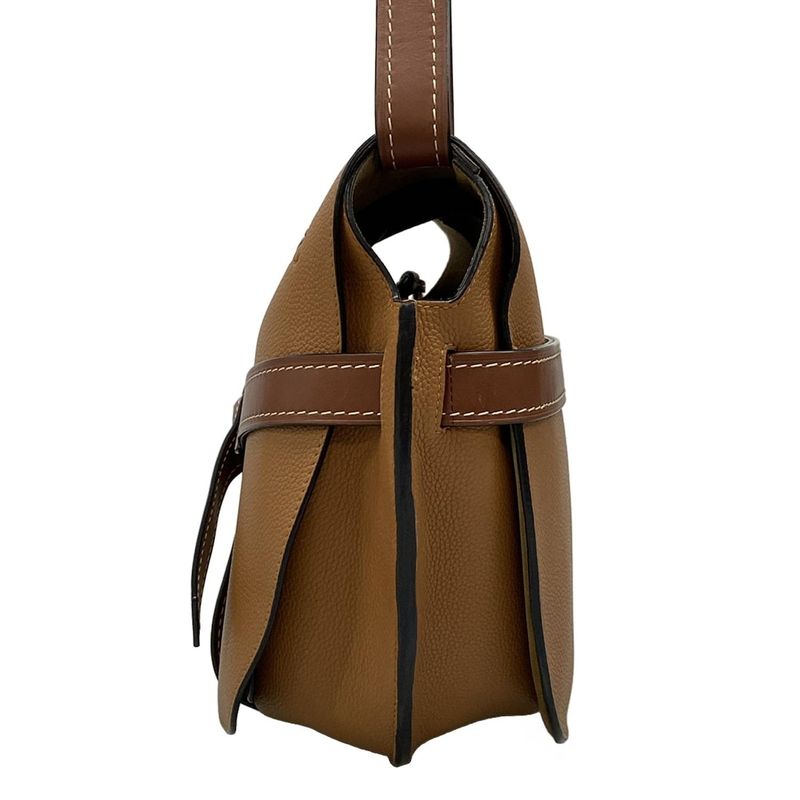 Loewe Shoulder Bag Gate Bag Large Brown×dark Brown