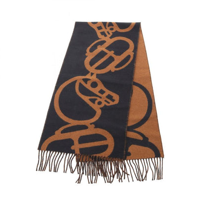 Hermes Scarf Buckle & Camaille Other Scarf Women Used a