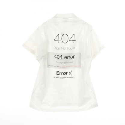 Balenciaga Cut and Sewn Loading Error Misplaced 744440 Grey Cotton Laminated