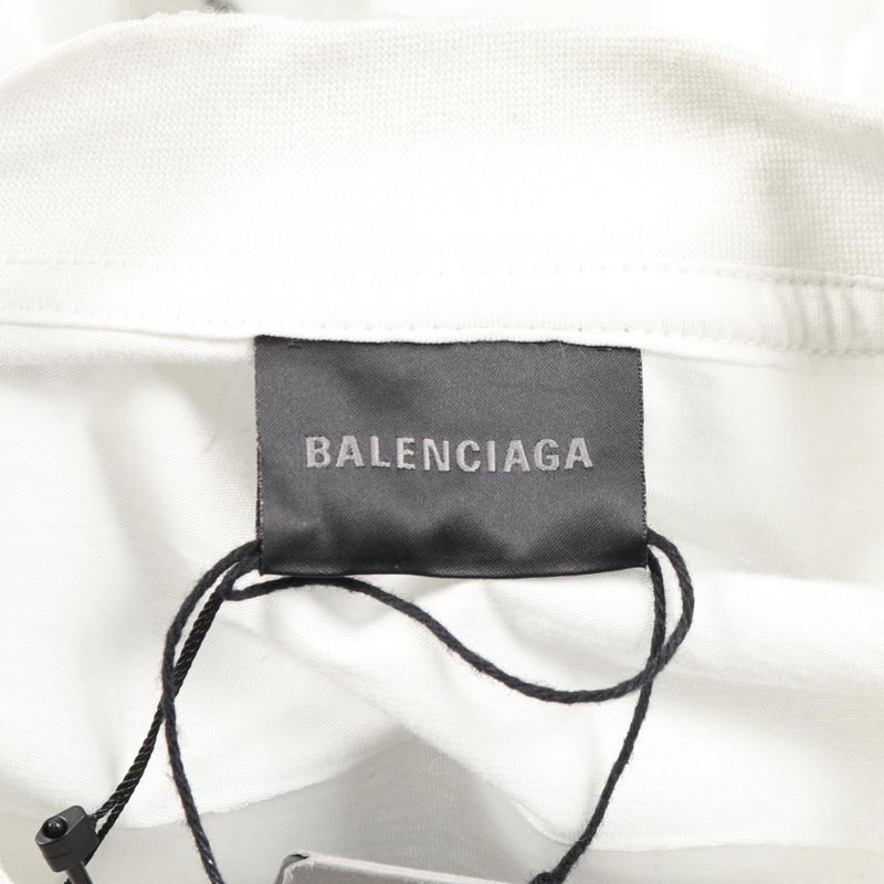 Balenciaga Cut and Sewn Loading Error Misplaced 744440 Grey Cotton Laminated