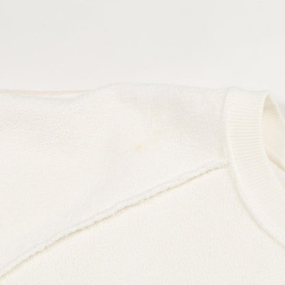 Celine Sweatshirt Triomphe 2y58a670q White Cotton Triomphe Print Sweatshirt