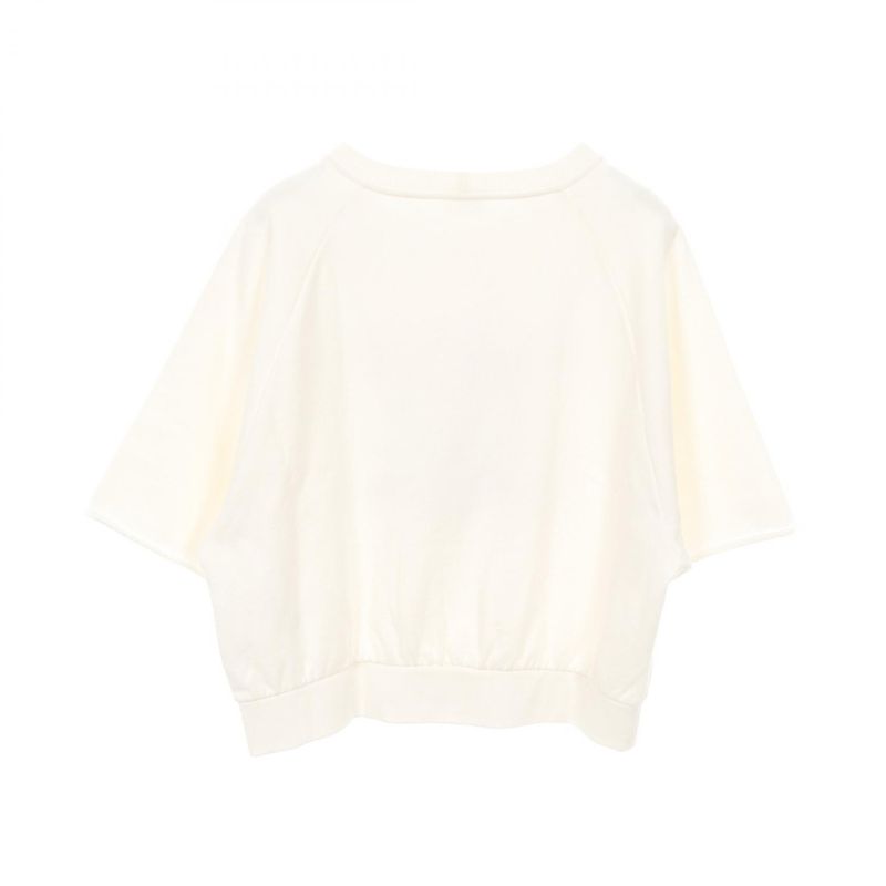 Celine Sweatshirt Triomphe 2y58a670q White Cotton Triomphe Print Sweatshirt