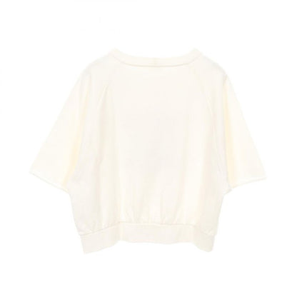 Celine Sweatshirt Triomphe 2y58a670q White Cotton Triomphe Print Sweatshirt