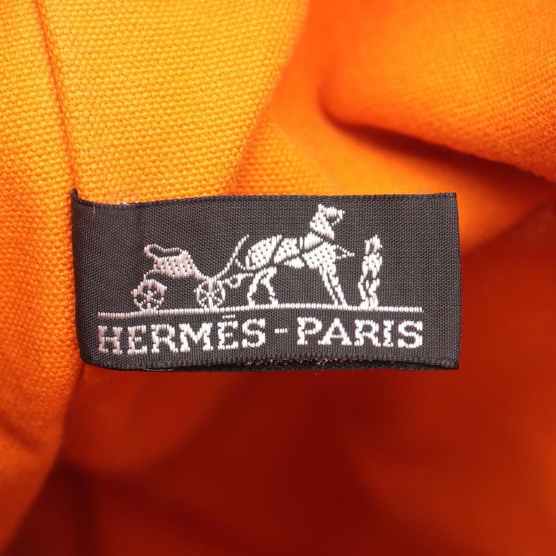 Hermes Tote Bag Fourre Tout Cabas Su Orange Canvas Fourre Tout Cabas Su Women
