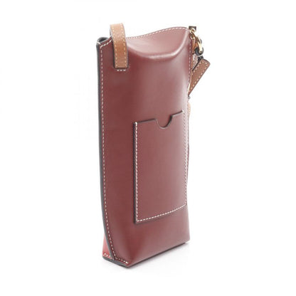 Loewe Shoulder Bag Gate Pocket Gate Pocket 109.30z42 Red Leather Gate Pocket