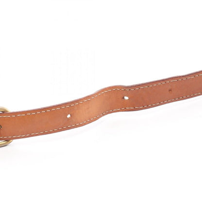 Celine Shoulder Bag Macadam Brown PVC Coated Canvas Leather Macadam Shoulder