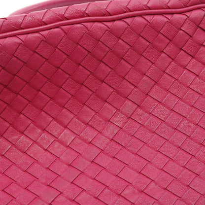 Bottega Veneta Handbag Intrecciato Satchel 148323 Pink Leather Intrecciato
