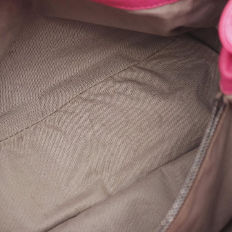 Bottega Veneta Handbag Intrecciato Satchel 148323 Pink Leather Intrecciato