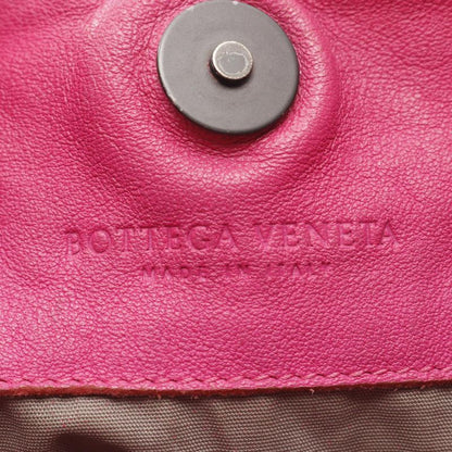 Bottega Veneta Handbag Intrecciato Satchel 148323 Pink Leather Intrecciato