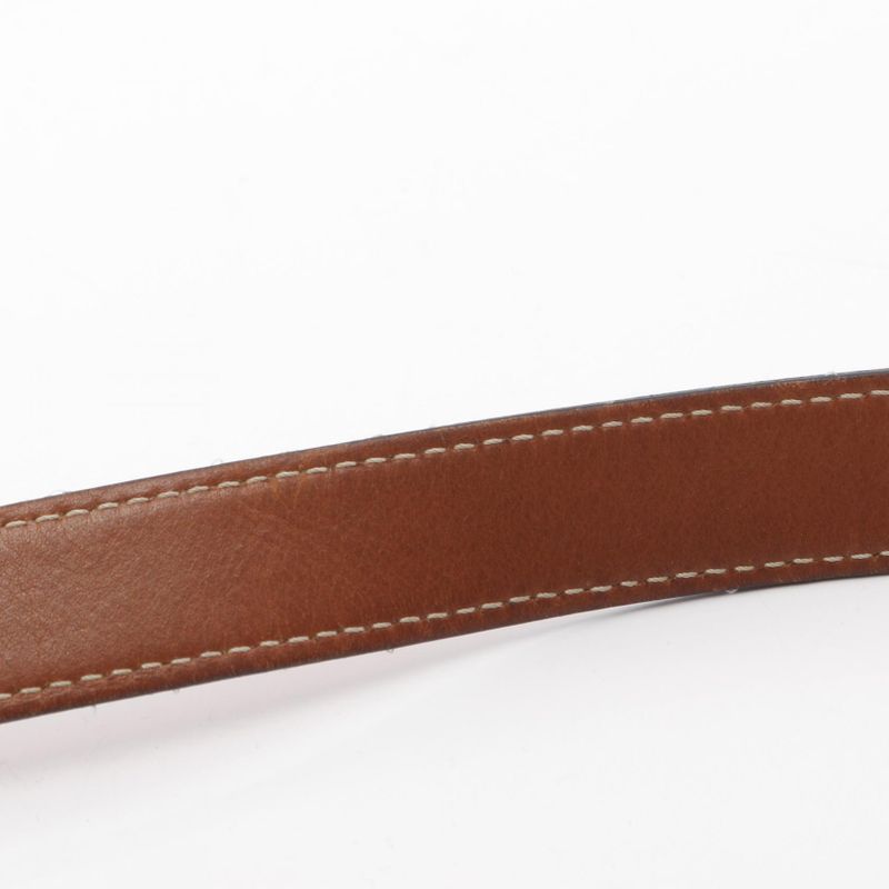 Celine Shoulder Bag Classic Triomphe 191242 Brown PVC Coated Canvas Leather