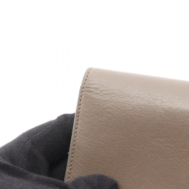 Balenciaga Bifold Long Wallet Paper 499207 Brown Leather Bifold Long Wallet
