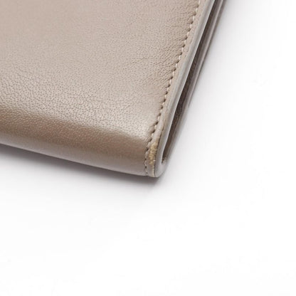 Balenciaga Bifold Long Wallet Paper 499207 Brown Leather Bifold Long Wallet
