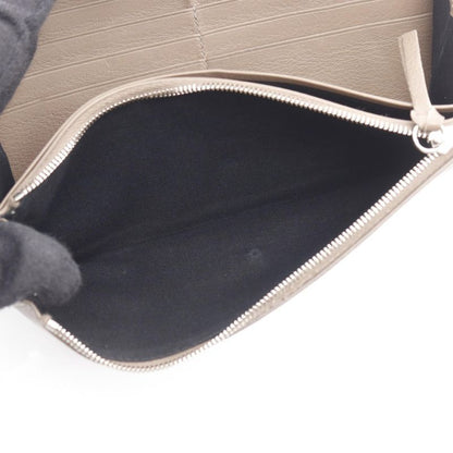 Balenciaga Bifold Long Wallet Paper 499207 Brown Leather Bifold Long Wallet