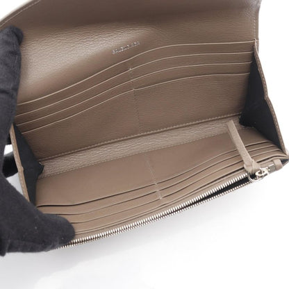 Balenciaga Bifold Long Wallet Paper 499207 Brown Leather Bifold Long Wallet