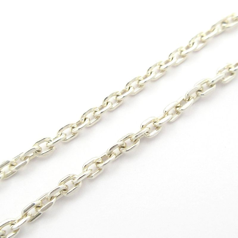 Hermes Necklace Serie Silver and 18k Yellow Gold