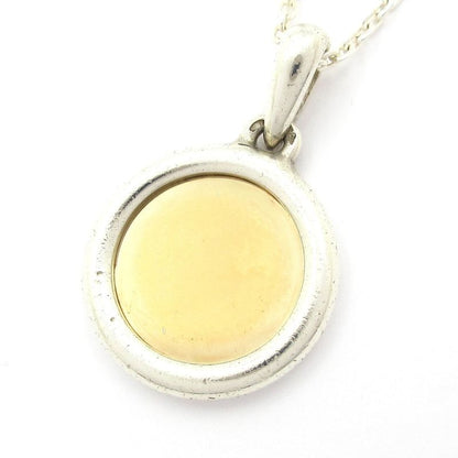 Hermes Necklace Serie Silver and 18k Yellow Gold