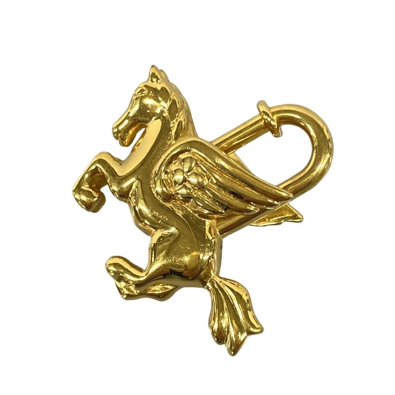 Hermes Key Holder (charm ) Cadenas Gold Pegasus