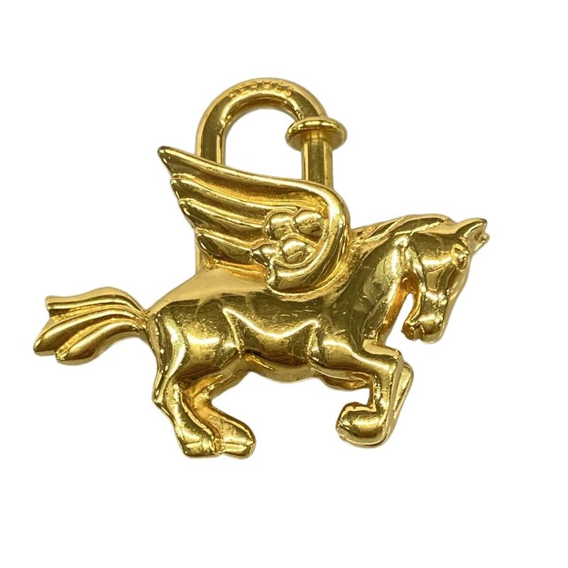 Hermes Key Holder (charm ) Cadenas Gold Pegasus