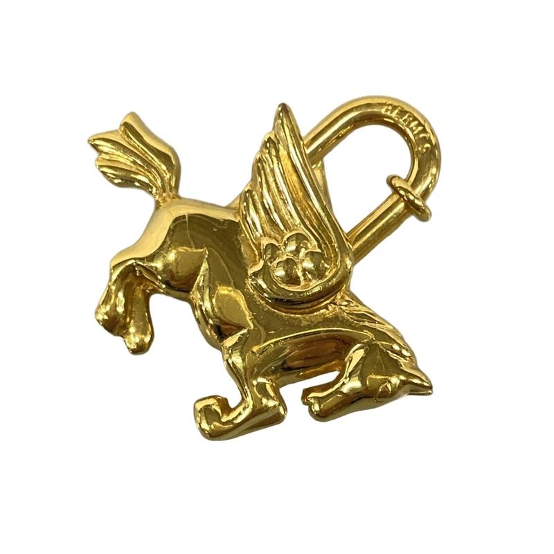 Hermes Key Holder (charm ) Cadenas Gold Pegasus