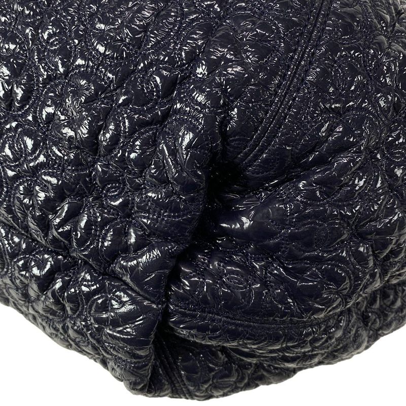 Chanel Rock in Moscow Tote Bag Melrose Cabas Su Navy