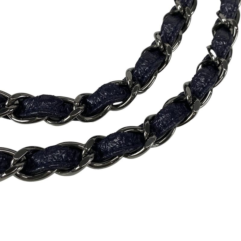 Chanel Rock in Moscow Tote Bag Melrose Cabas Su Navy