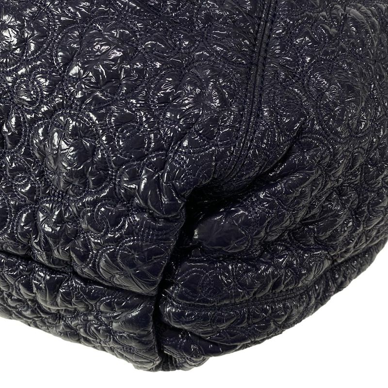 Chanel Rock in Moscow Tote Bag Melrose Cabas Su Navy