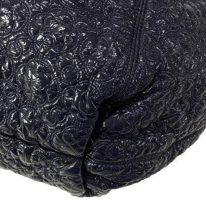 Chanel Rock in Moscow Tote Bag Melrose Cabas Su Navy