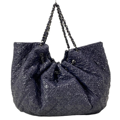 Chanel Rock in Moscow Tote Bag Melrose Cabas Su Navy