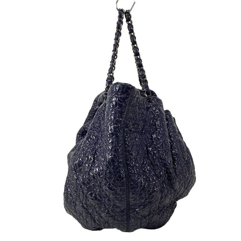 Chanel Rock in Moscow Tote Bag Melrose Cabas Su Navy