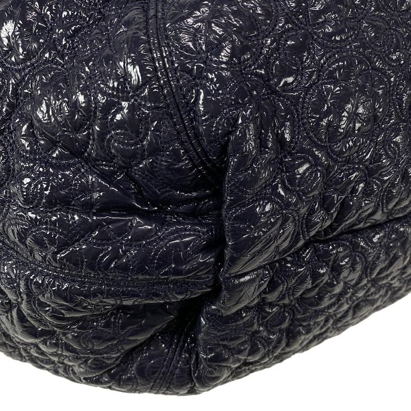 Chanel Rock in Moscow Tote Bag Melrose Cabas Su Navy