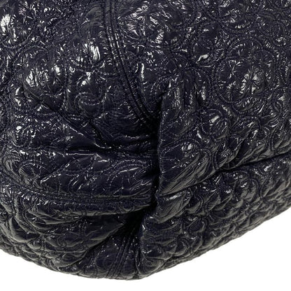 Chanel Rock in Moscow Tote Bag Melrose Cabas Su Navy