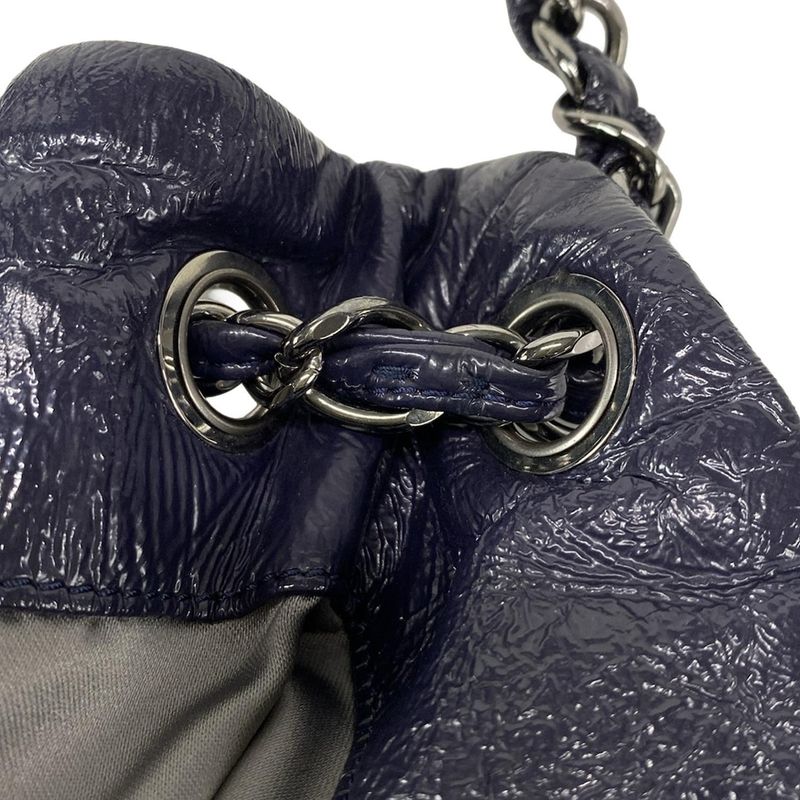 Chanel Rock in Moscow Tote Bag Melrose Cabas Su Navy