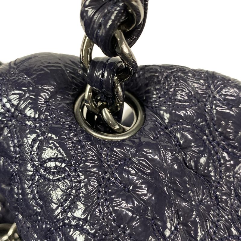 Chanel Rock in Moscow Tote Bag Melrose Cabas Su Navy