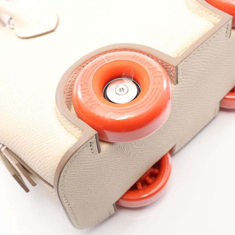 Hermes Handbag Bolide on Wheels Mini Cles Orange Other Bolide on Wheels Mini