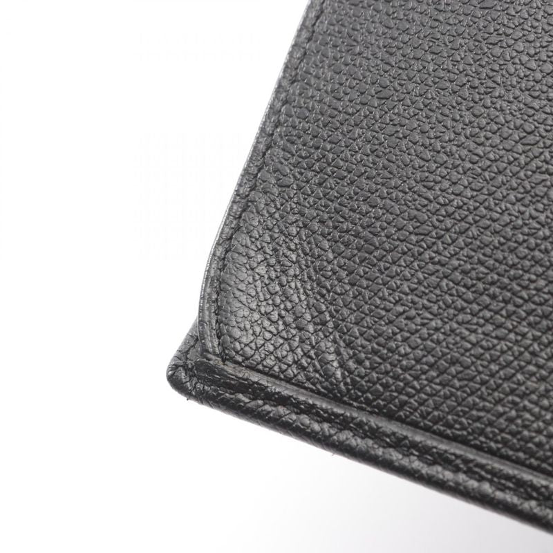 Chanel Bifold Long Wallet Coco Button A20905 Black Leather Coco Button Bifold