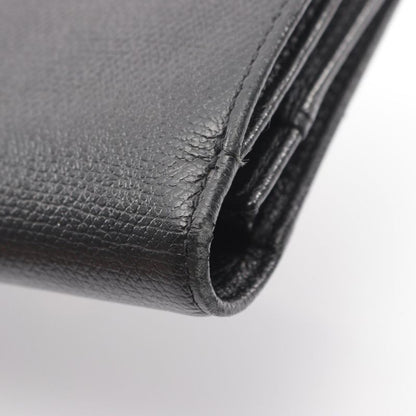 Chanel Bifold Long Wallet Coco Button A20905 Black Leather Coco Button Bifold