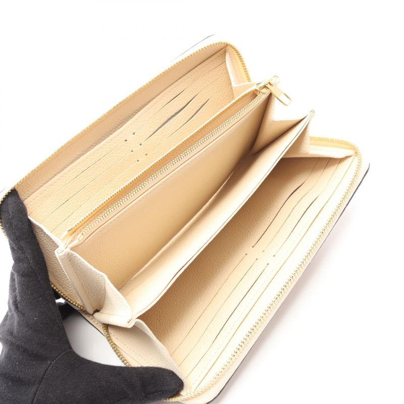 Louis Vuitton Round Long Wallet Zippy Wallet Monogram Empreinte Cles M82212