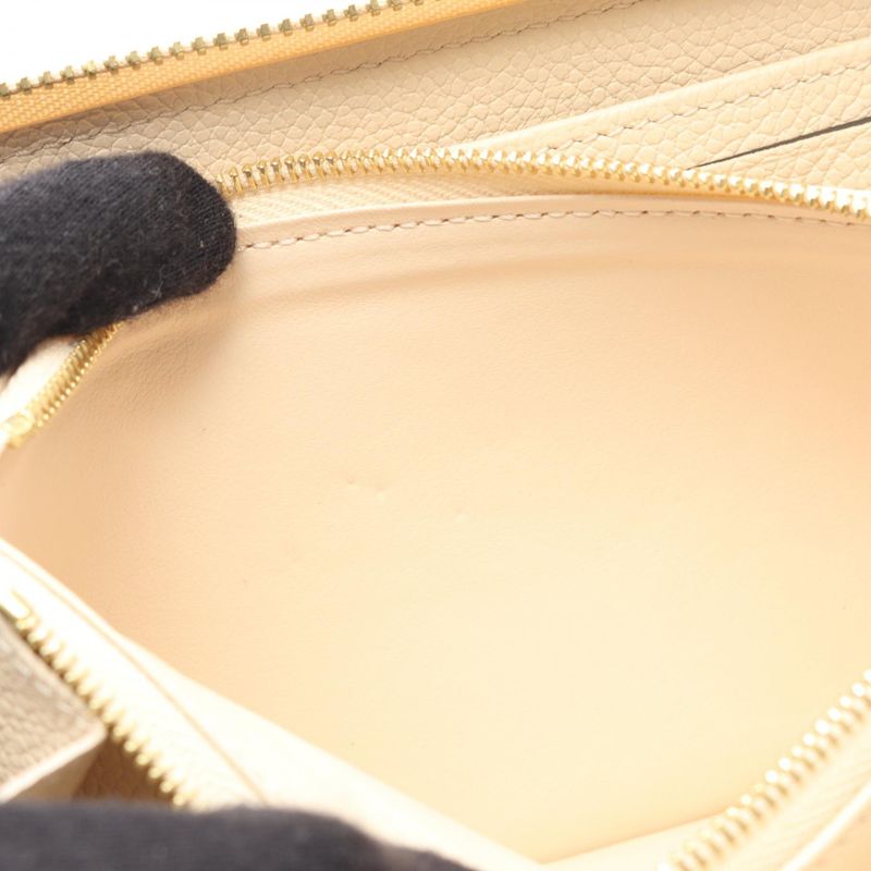 Louis Vuitton Round Long Wallet Zippy Wallet Monogram Empreinte Cles M82212