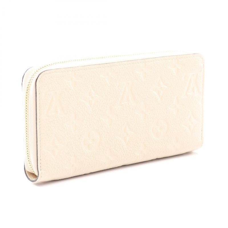 Louis Vuitton Round Long Wallet Zippy Wallet Monogram Empreinte Cles M82212