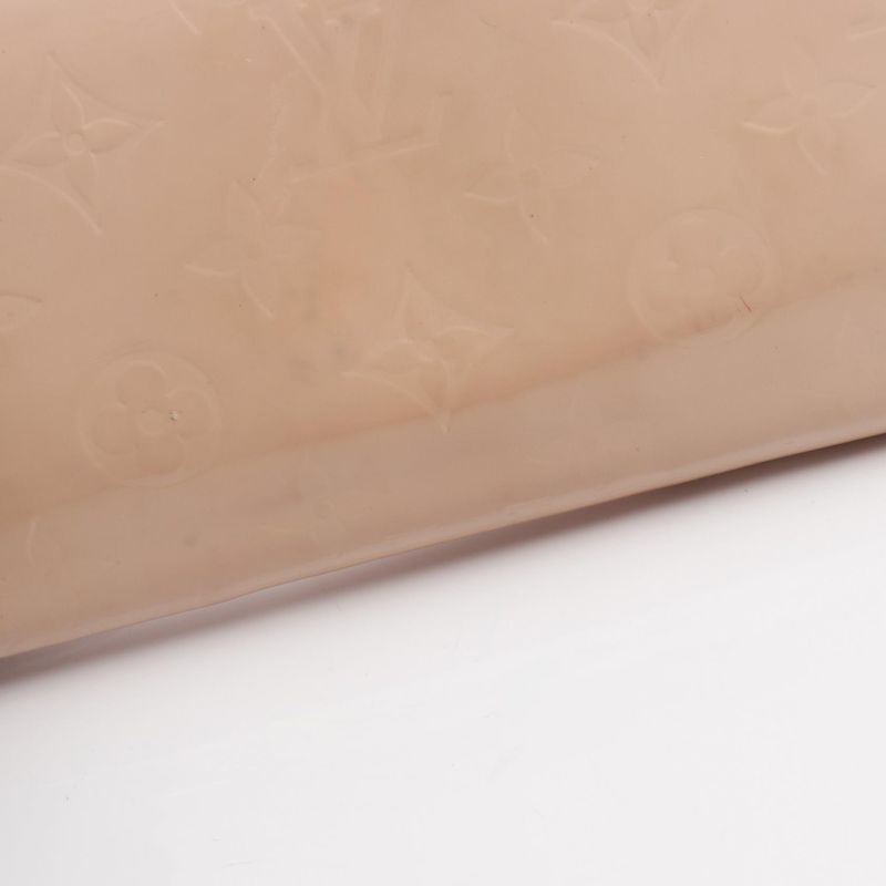 Louis Vuitton Round Long Wallet Zippy Wallet Monogram Vernis Rose Ballerine