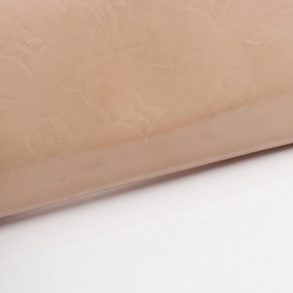 Louis Vuitton Round Long Wallet Zippy Wallet Monogram Vernis Rose Ballerine