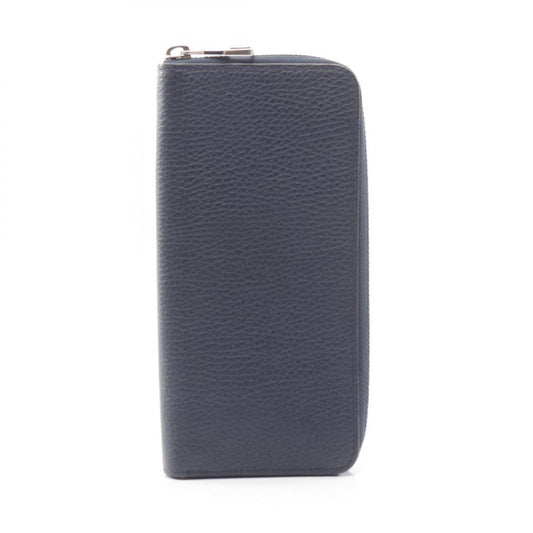 Louis Vuitton Round Long Wallet Zippy Wallet Vertical M58823 Navy Other Zippy