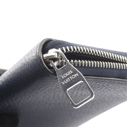 Louis Vuitton Round Long Wallet Zippy Wallet Vertical M58823 Navy Other Zippy